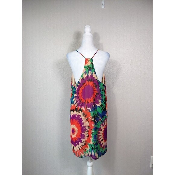 Newbury Kustom USA Women's Dress Size Large Geometric Tie Dye - Picture 3 of 6